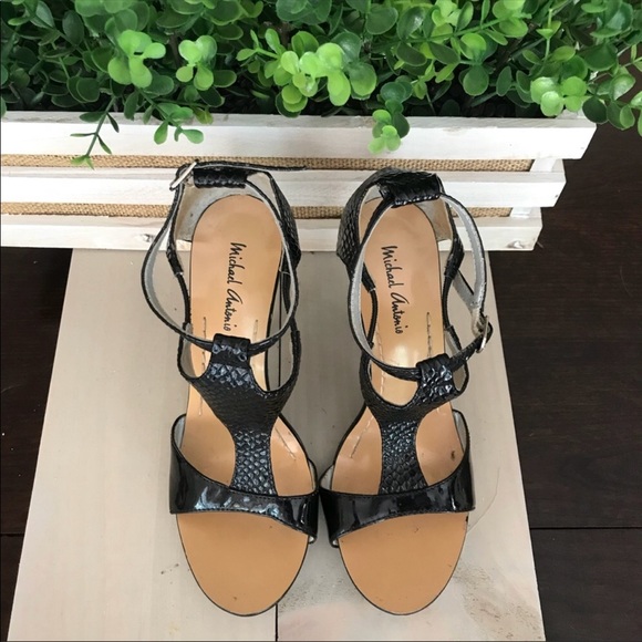 MICHAEL ANTONIO black spiked sandals - Picture 4 of 9